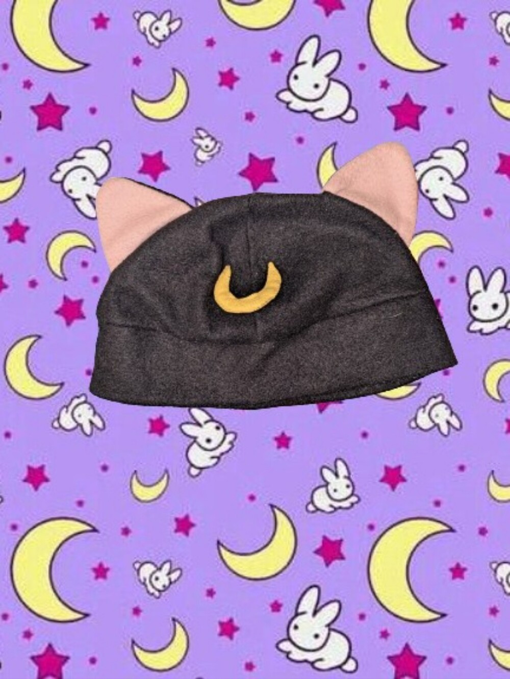 Sailor Moon Luna Fleece Beanie Hat